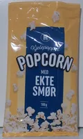 Kjelepoppet Popcorn med smør