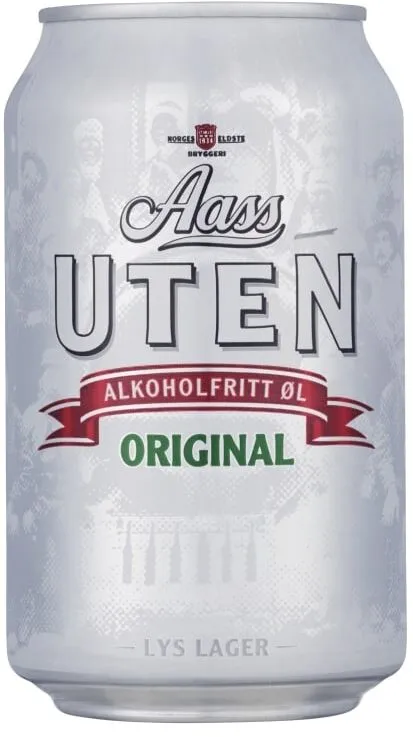 Aass Uten, akoholfri lys lager