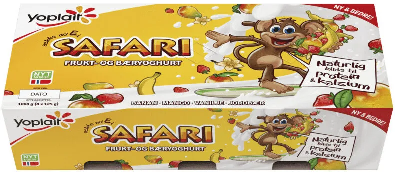 Banan Smaksatt yoghurt med banansmak
