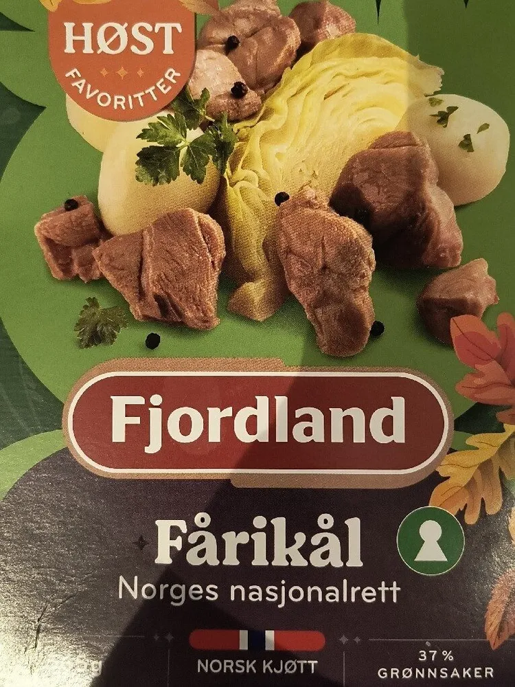 Fjordland Fårikål med Poteter 565g
