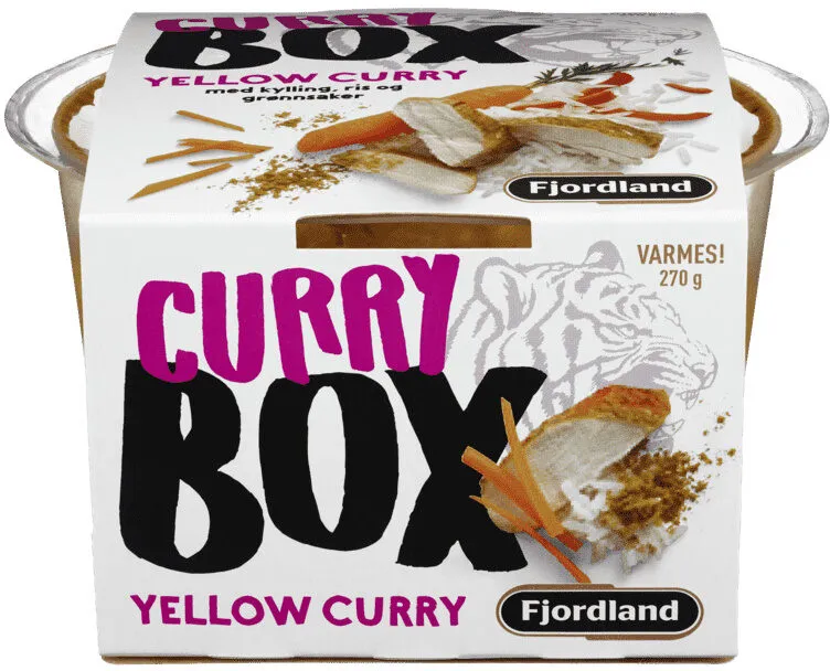 Box yellow curry
