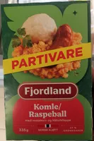 Komle / Raspeball med vossakorv og kålrotstappe