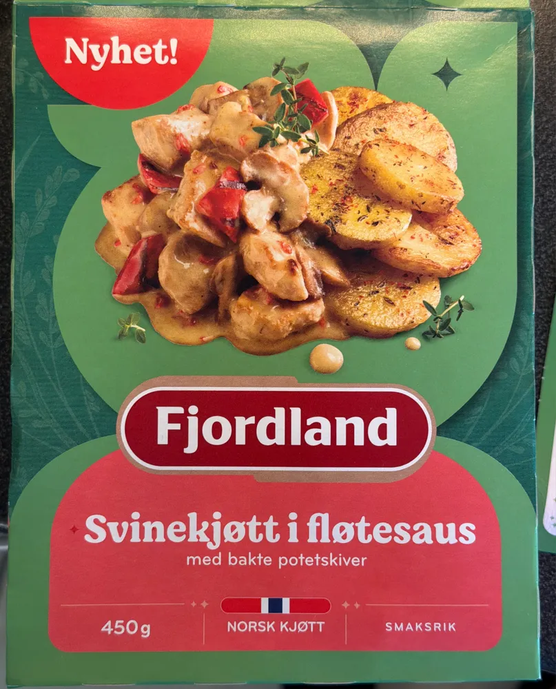 Svinekjøtt I Fløtesaus
