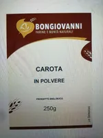 Carota in polvere