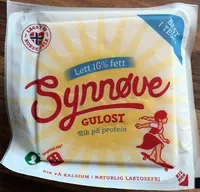 Gulost lett 16% fett