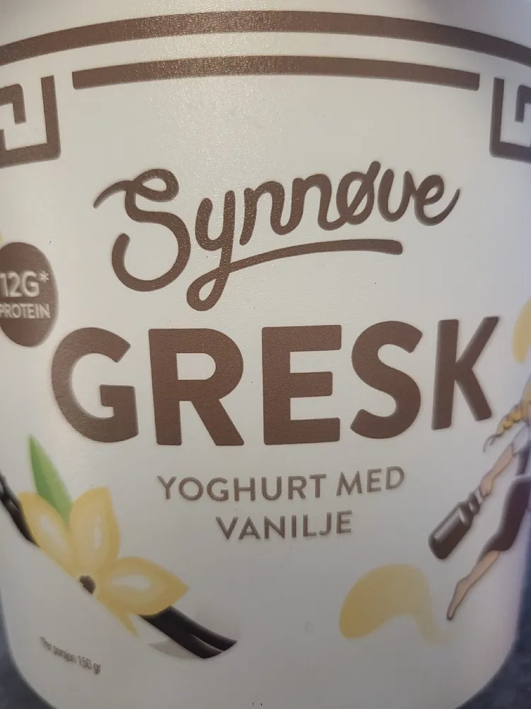 Gresk Yoghurt Med Vanilje