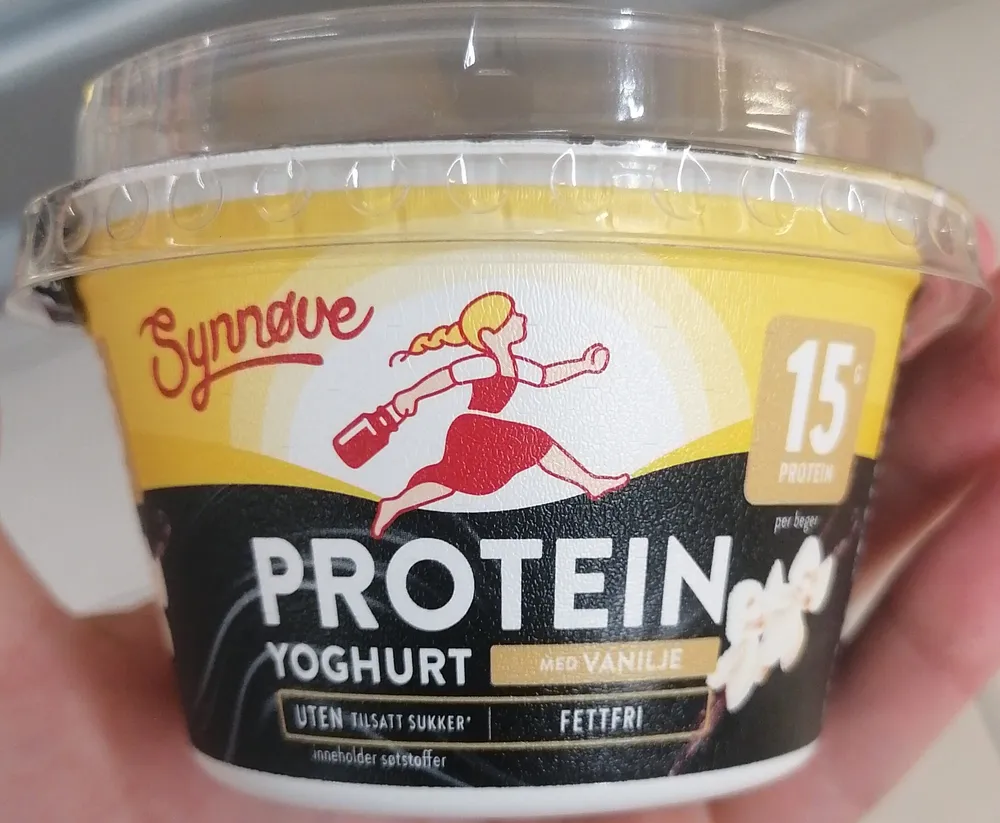 Proteinyoghurt med vanilje