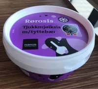 Tjukkmjølksis m/tyttebær