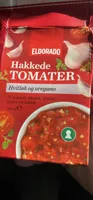 Eldorado Hakkede tomater - Hvitløk og oregano