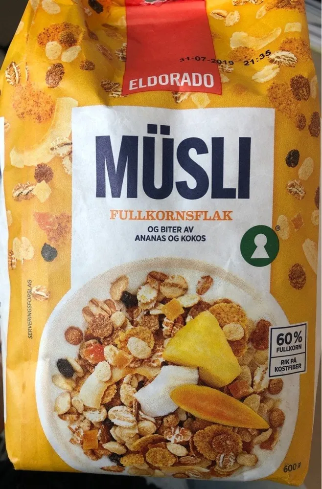 Musli fullkornsflak