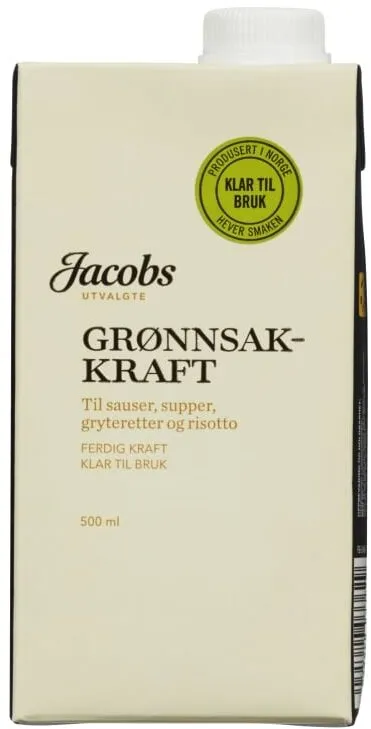 Grønnsakskraft 500ml Jacobs Utvalgte