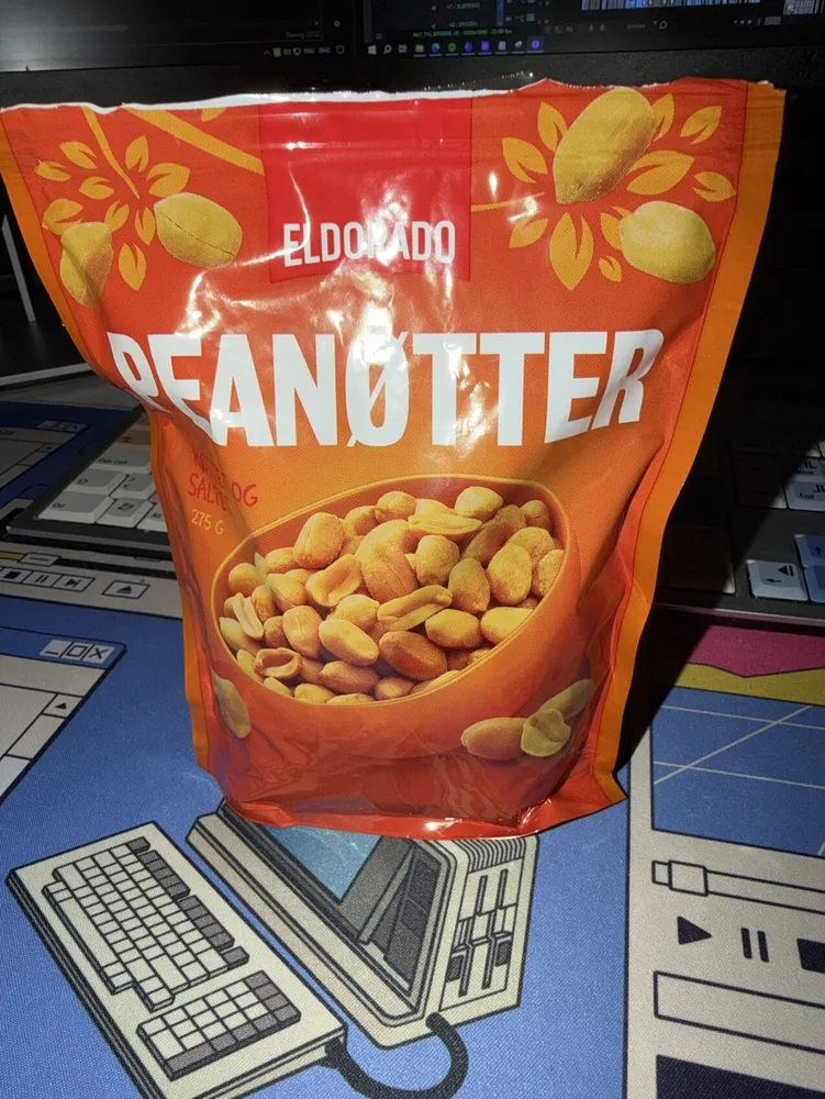 Peanøtter røstet og saltet