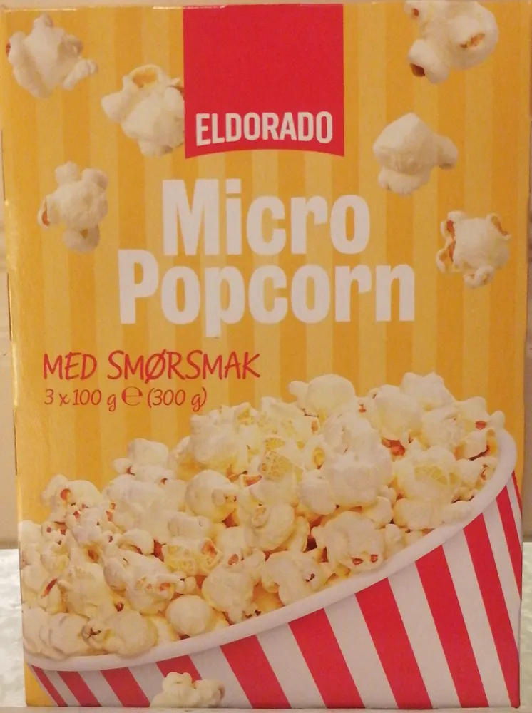 Micro Popcorn Med Smørsmak