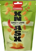 Spicy lime peanøtter