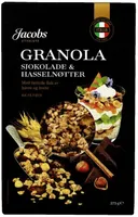 Granola Sjokolade & Hasselnøtter