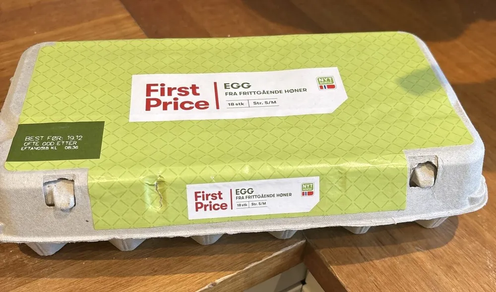 Egg fra frittgående høner