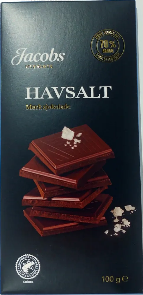 Havsalt Mørk Sjokolade