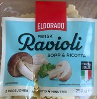 Ravioli Fersk Sopp & Ricotta