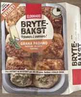 Brytebakst Grana Padano Hvitløk Og Urte Topping