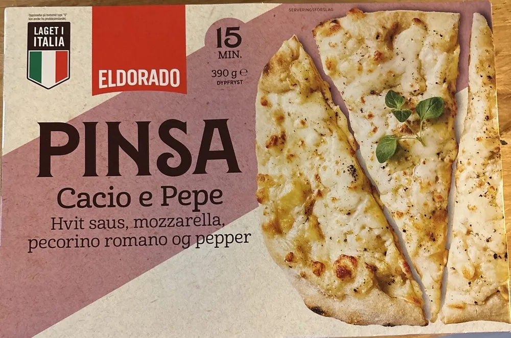 Pinsa Casio e Pepe