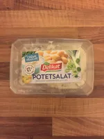 Delikat potetsalat med crème fraîche