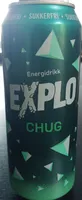 Explo Chug Sukkerfri Energidrikk