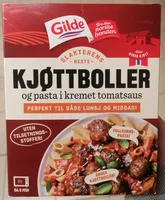 Slakterens Beste Kjøttboller Og Pasta I Kremet Saus