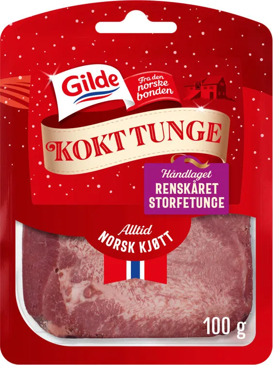 Kokt tunge