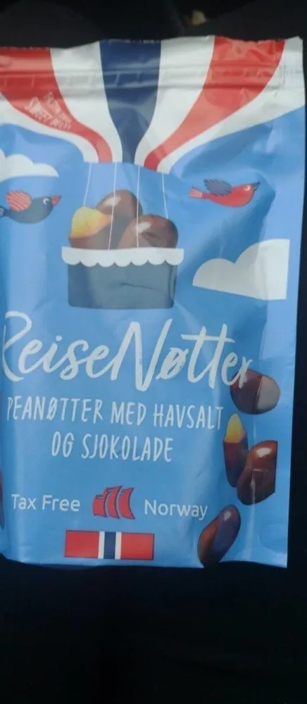 Peanøtter Med havsalt oh sjokolade