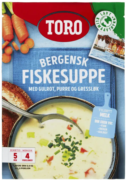 Toro Bergensk Fiskesuppe 81g