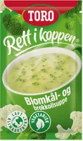 Blomkål&Brokkoli Suppe 22g Rett i Koppen