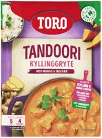 Kyllinggryte 80g Tandoori Toro