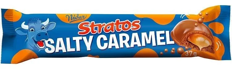 Stratos Salty Caramel Bar 37 g