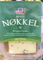 Skivet nokkel
