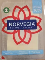 Norvegia lettost, 16% fert