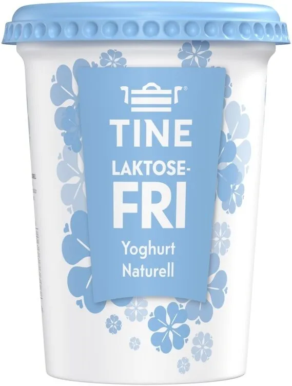 Yoghurt Naturell Laktosefri 500g Tine