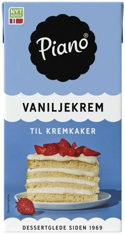Vaniljekrem til kremkaker