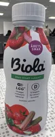 Biola jordbær og rabarbra