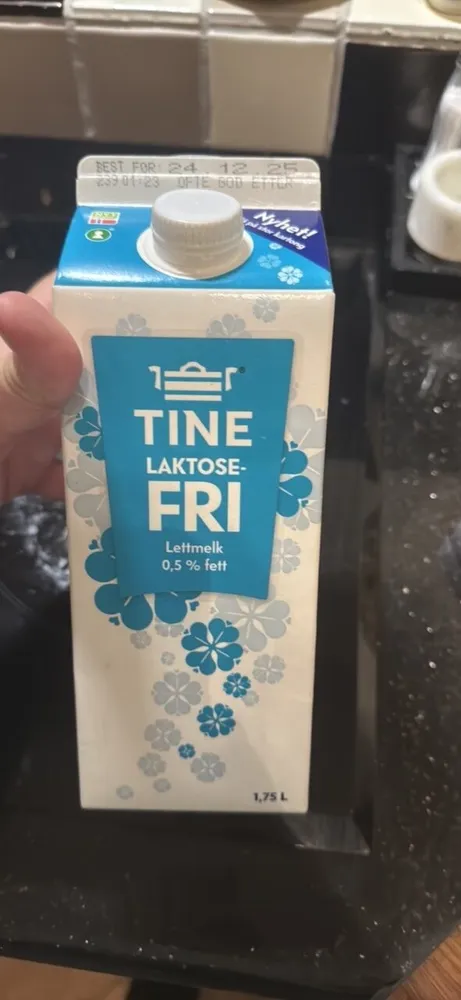 Laktosefri Lettmelk
