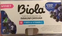 Biola Blåbær og Acai yoghurt