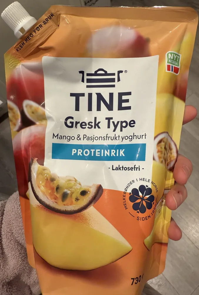 Gresk Type Mango & Pasjonsfrukt yoghurt