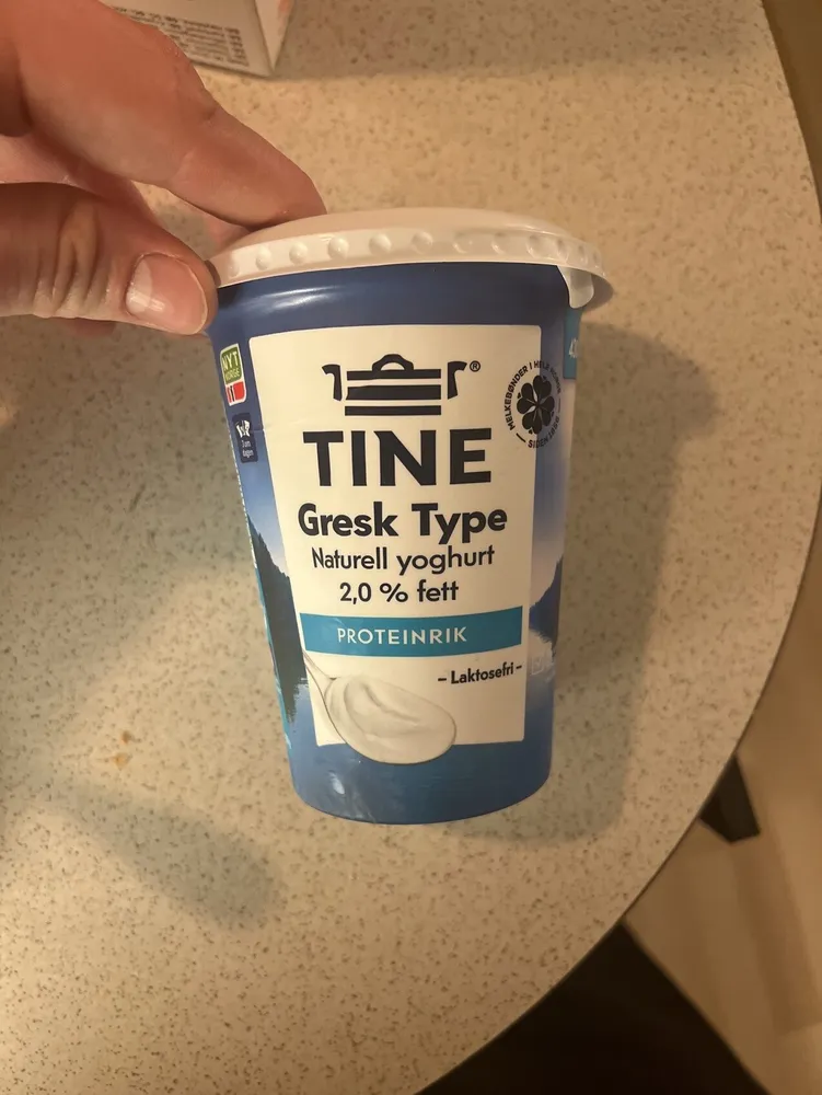 Gresk Yoghurt Naturell 2% Fett