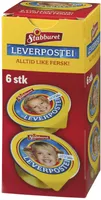 Leverpostei Porsjon 6X22G
