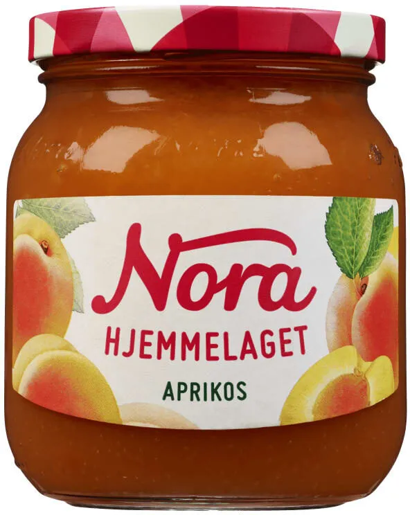 Aprikossyltetøy Hjemmelaget 400g Nora