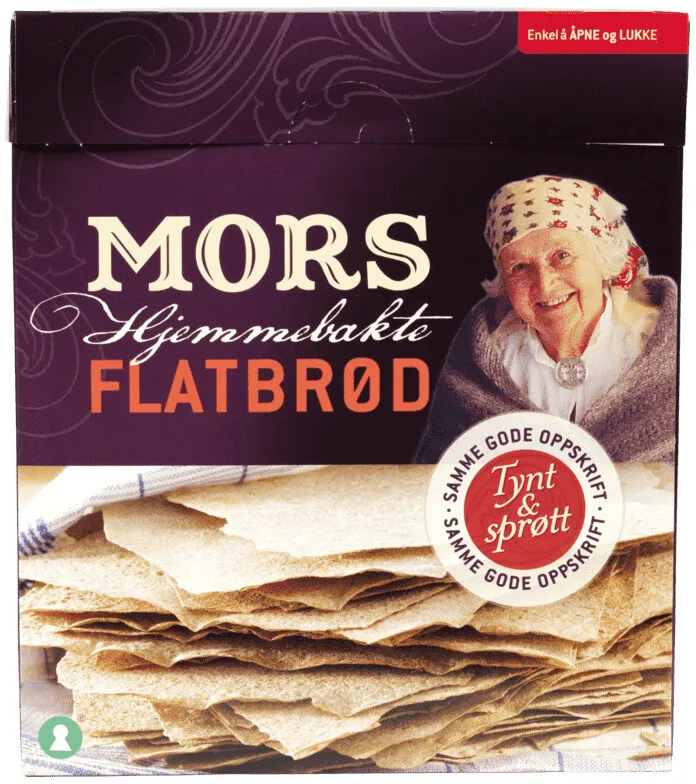 Mors Flatbrød Hjemmebakt 520g