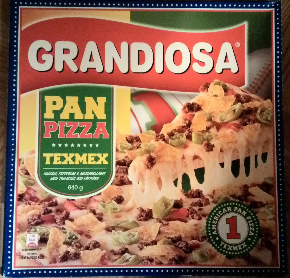Grandiosa Pan Pizza Texmex