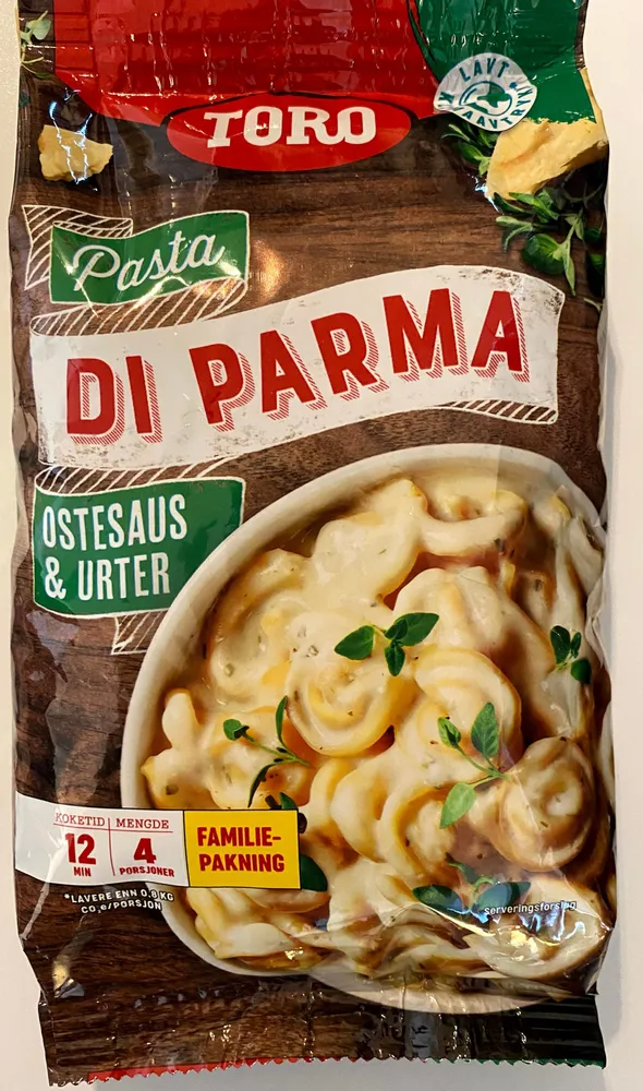 Pasta Di Parma Ostesaus & Urter Familiepakke