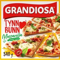 Norsk mozzarella med grønn pesto og små, søte tomater
