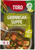 Grønnsakssuppe 47g Toro