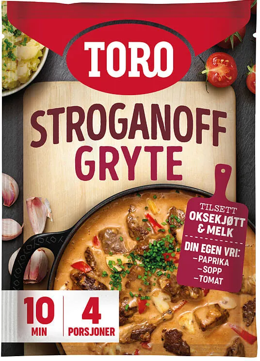 Stroganoff Gryte 105g Toro